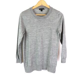 J.Crew 100% merino wool Crew neck top size Med